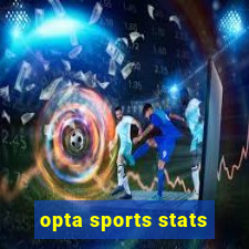 opta sports stats