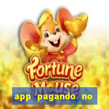 app pagando no cadastro via pix