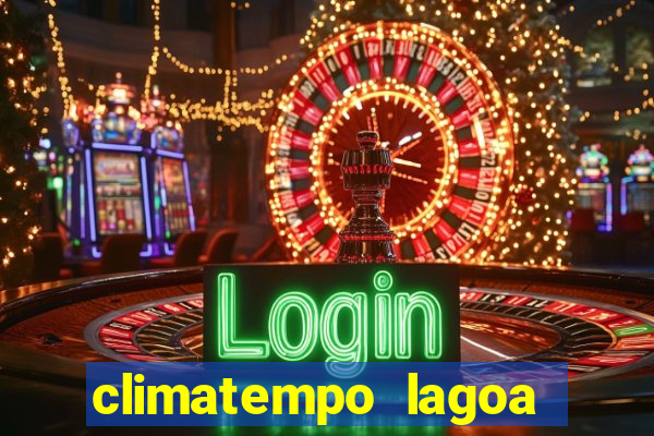 climatempo lagoa real bahia