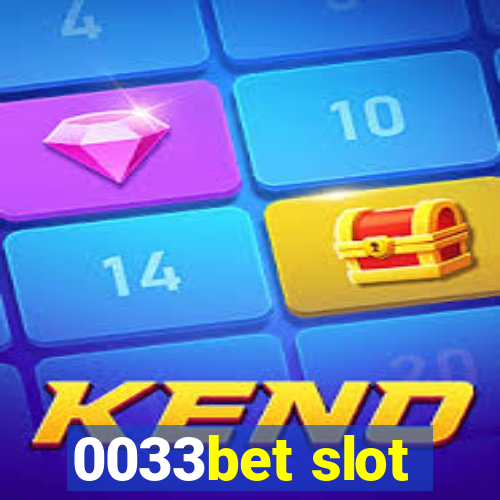 0033bet slot