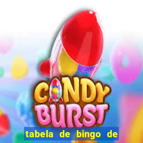 tabela de bingo de 1 a 100