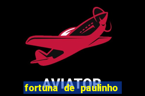 fortuna de paulinho roupa nova